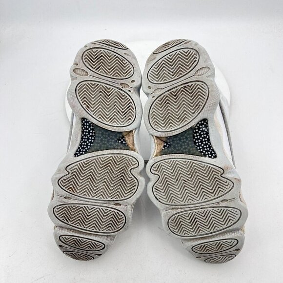 Nike Air Jordan Pro Strong Pure Money Men Size 10.5 DC8418-103 White Silver Shoe - Picture 10 of 13